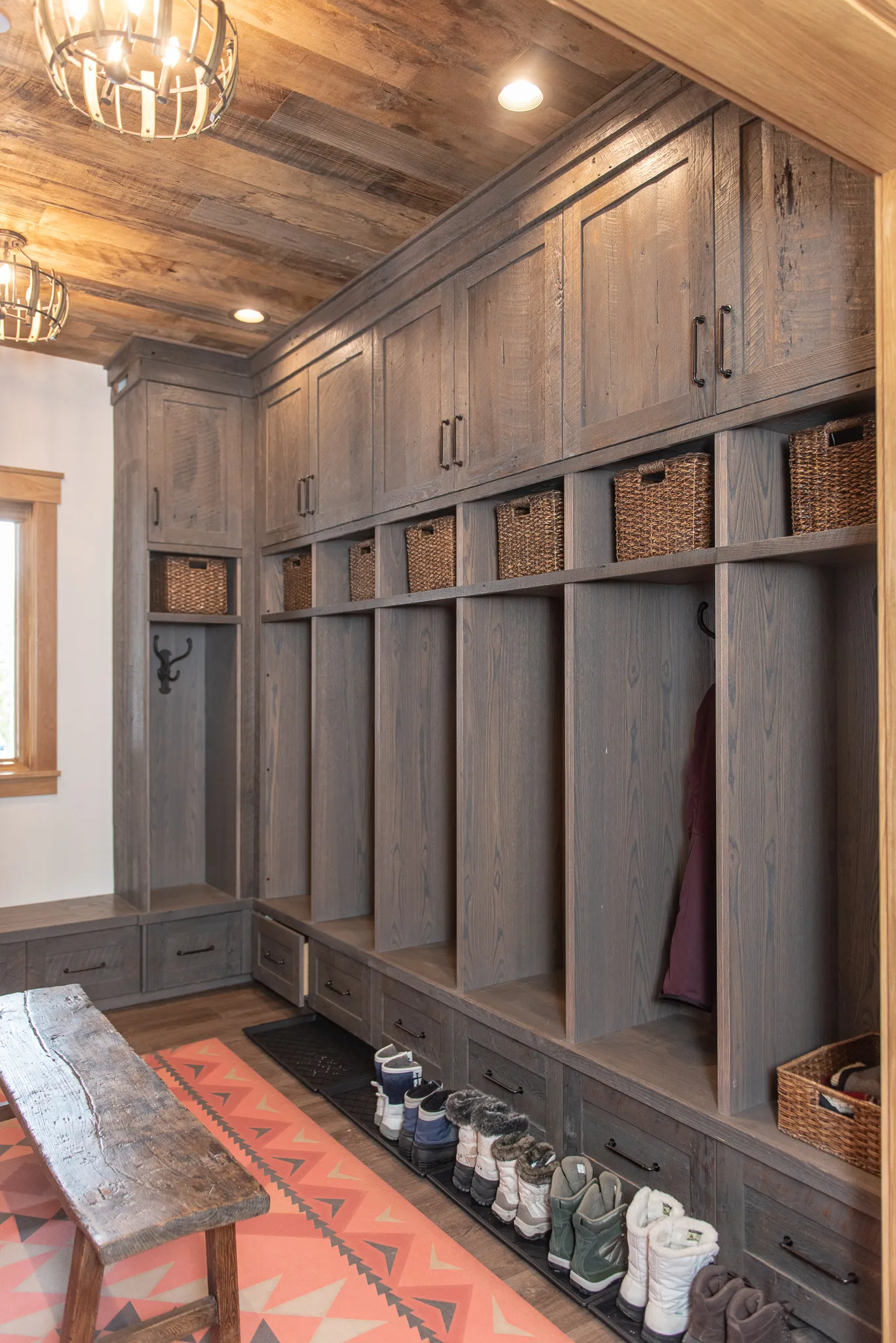 Cabin on the Lake luxury custom home interior design by Interior Concepts Design House