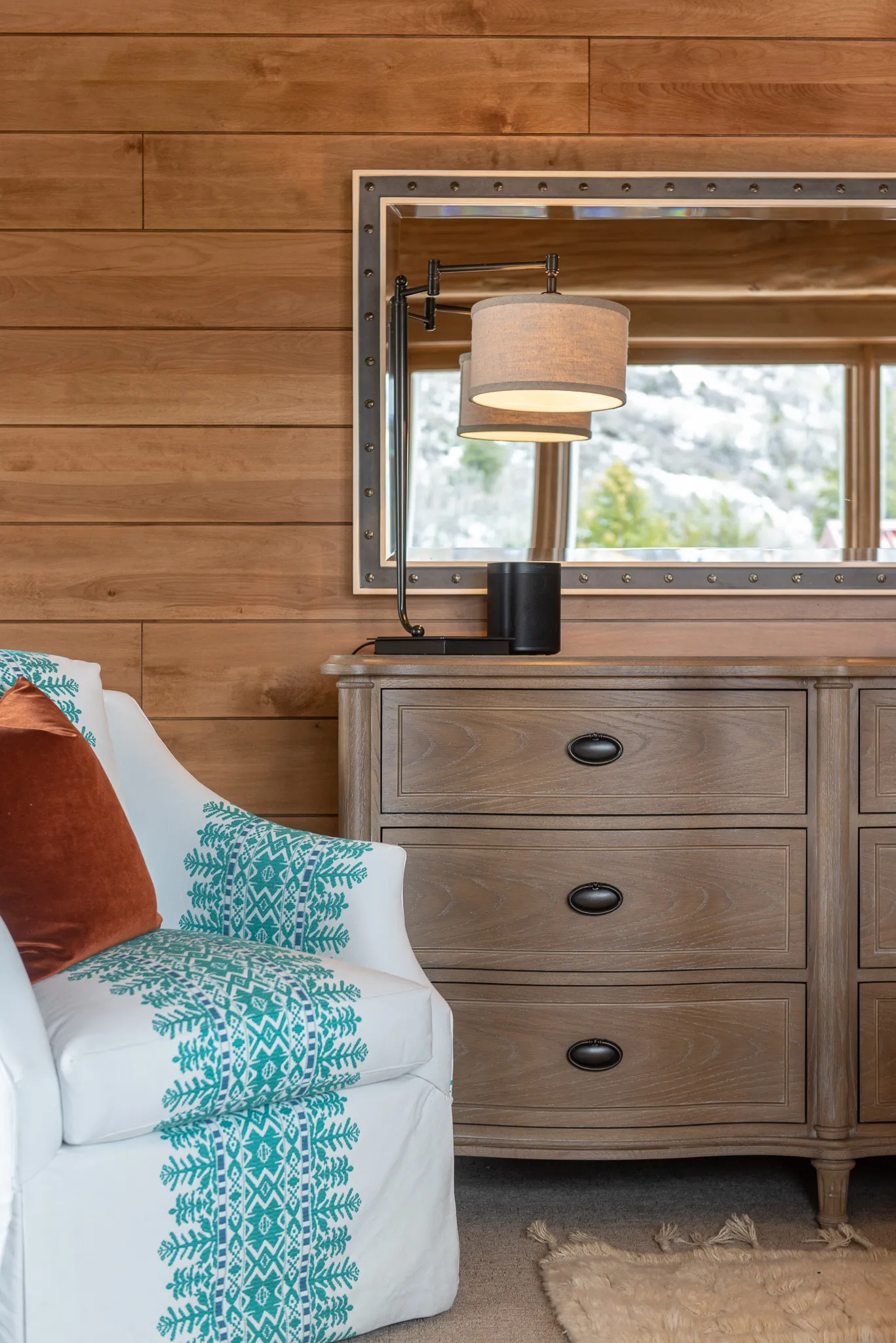 Cabin on the Lake luxury custom home interior design by Interior Concepts Design House