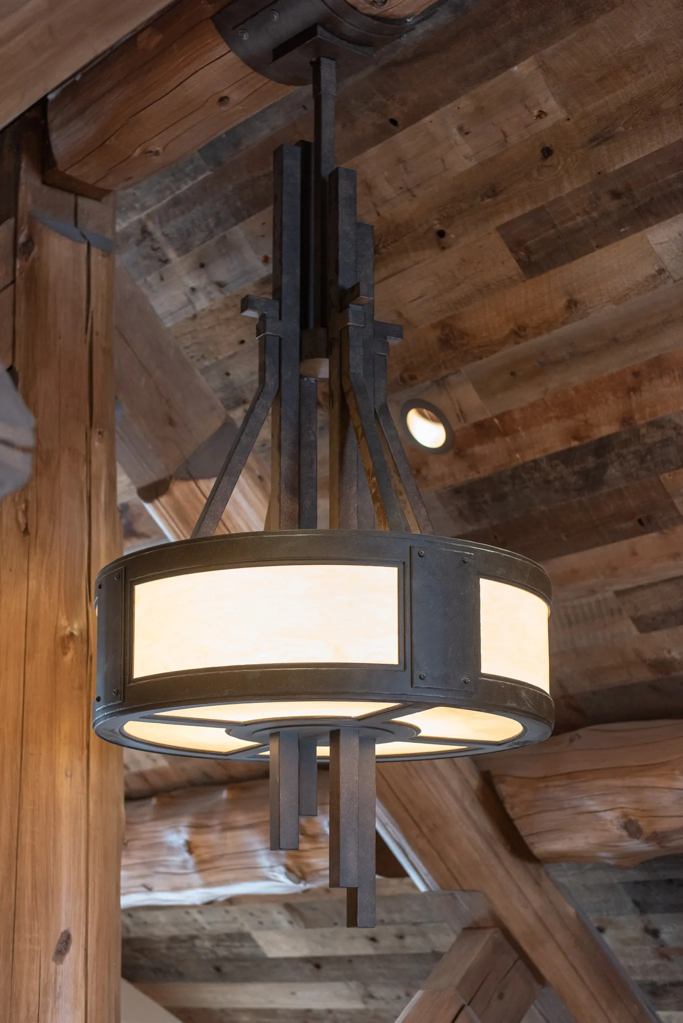 Cabin on the Lake luxury custom home interior design by Interior Concepts Design House