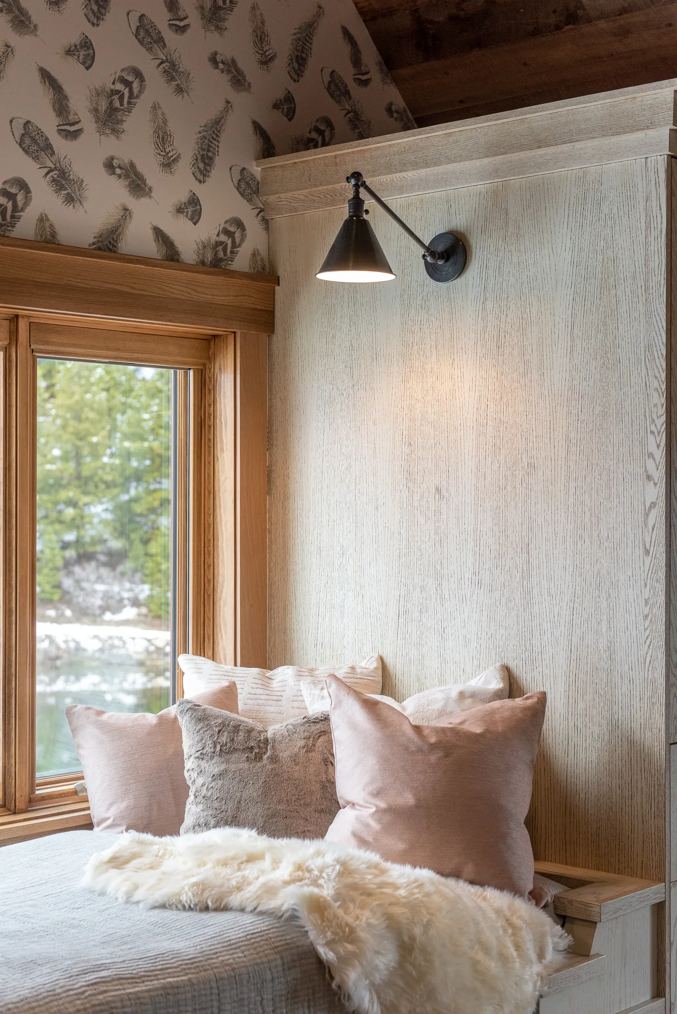 Cabin on the Lake luxury custom home interior design by Interior Concepts Design House