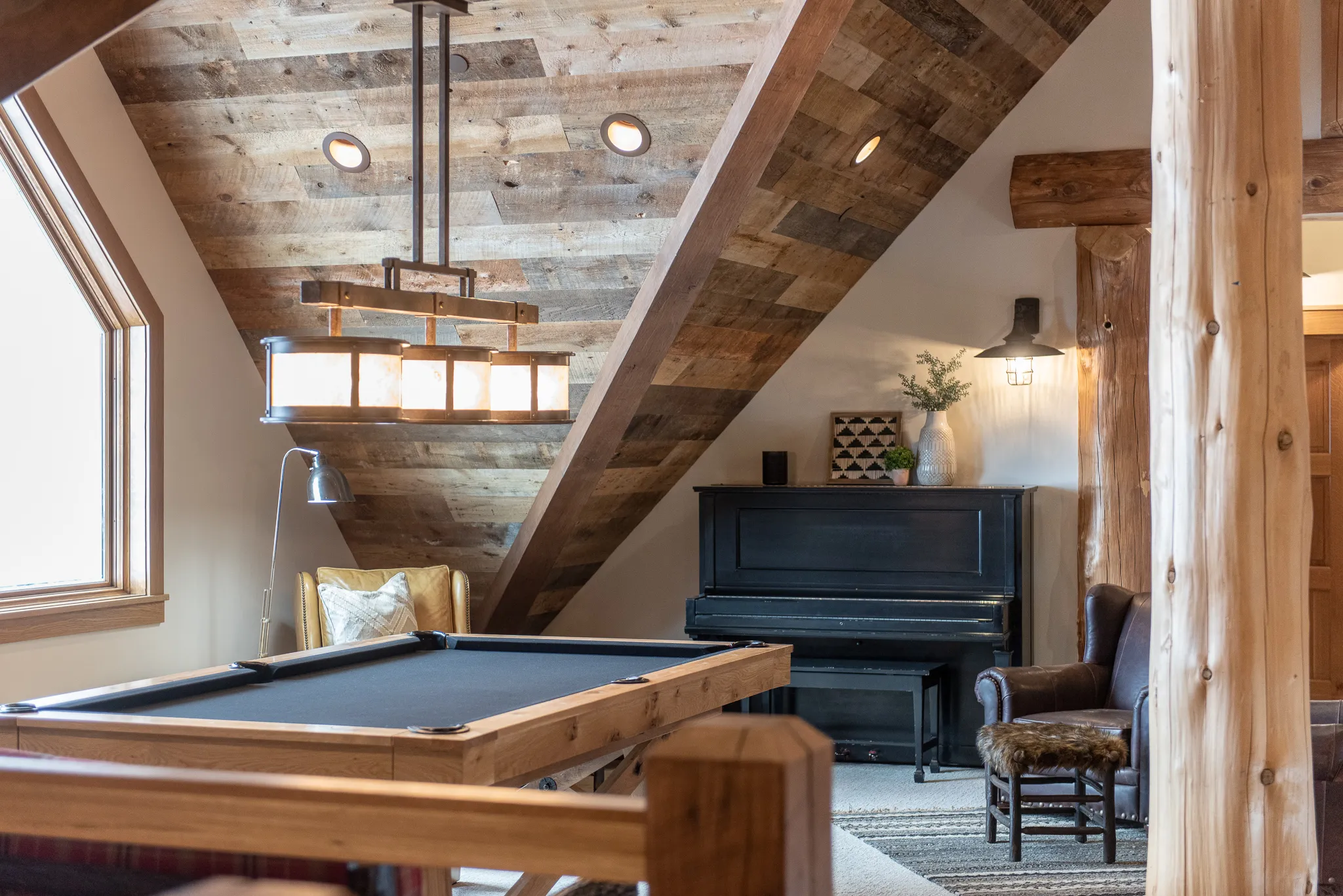Cabin on the Lake luxury custom home interior design by Interior Concepts Design House