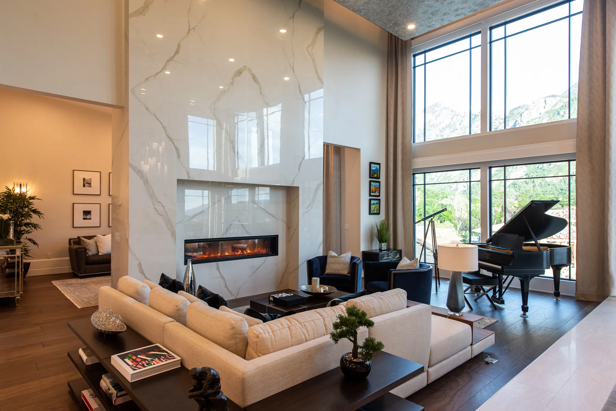 Canyon Estate luxury custom home interior design by Interior Concepts Design House