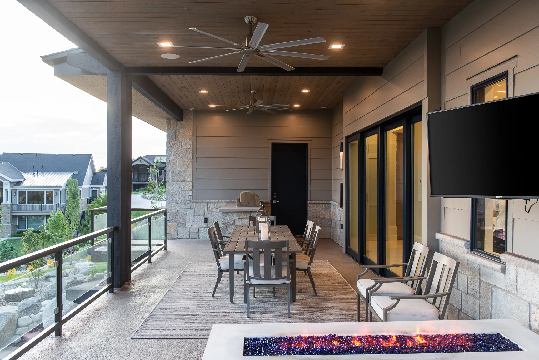 Canyon Estate luxury custom home interior design by Interior Concepts Design House
