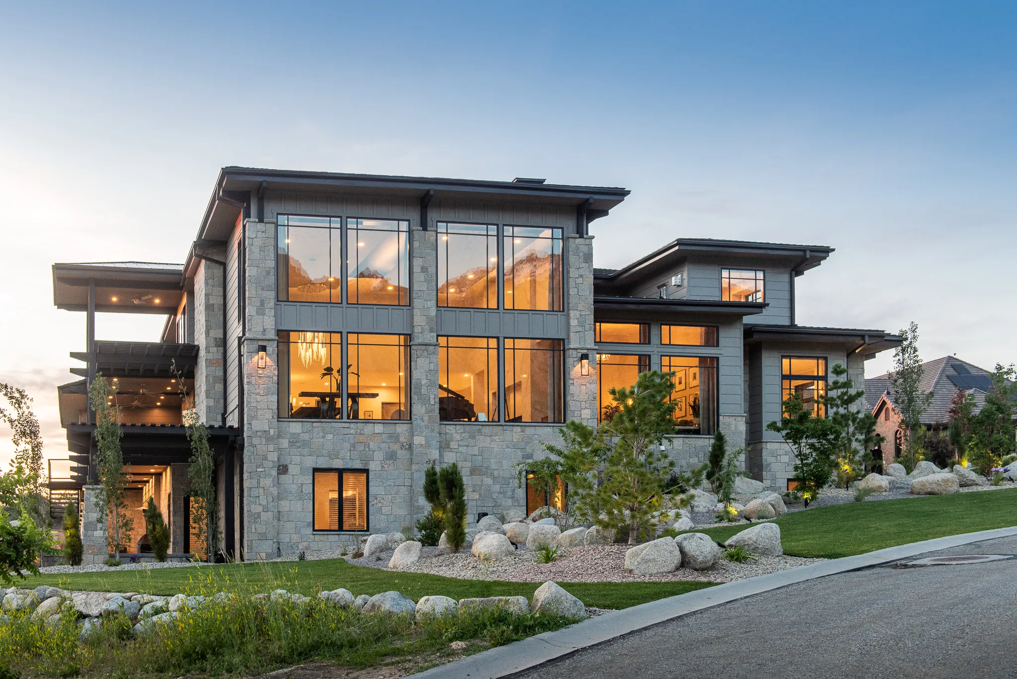 Canyon Estate luxury custom home interior design by Interior Concepts Design House