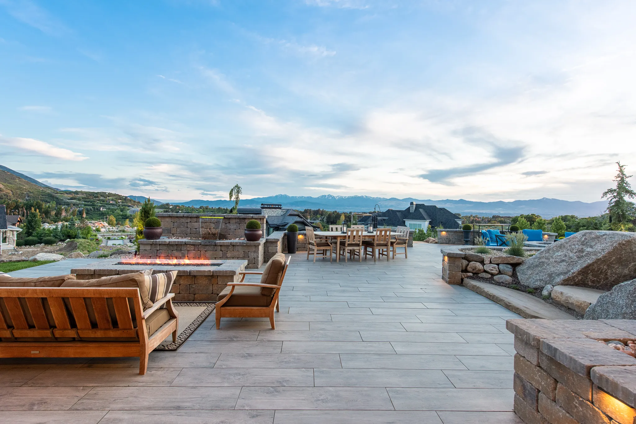 Canyon Estate luxury custom home interior design by Interior Concepts Design House