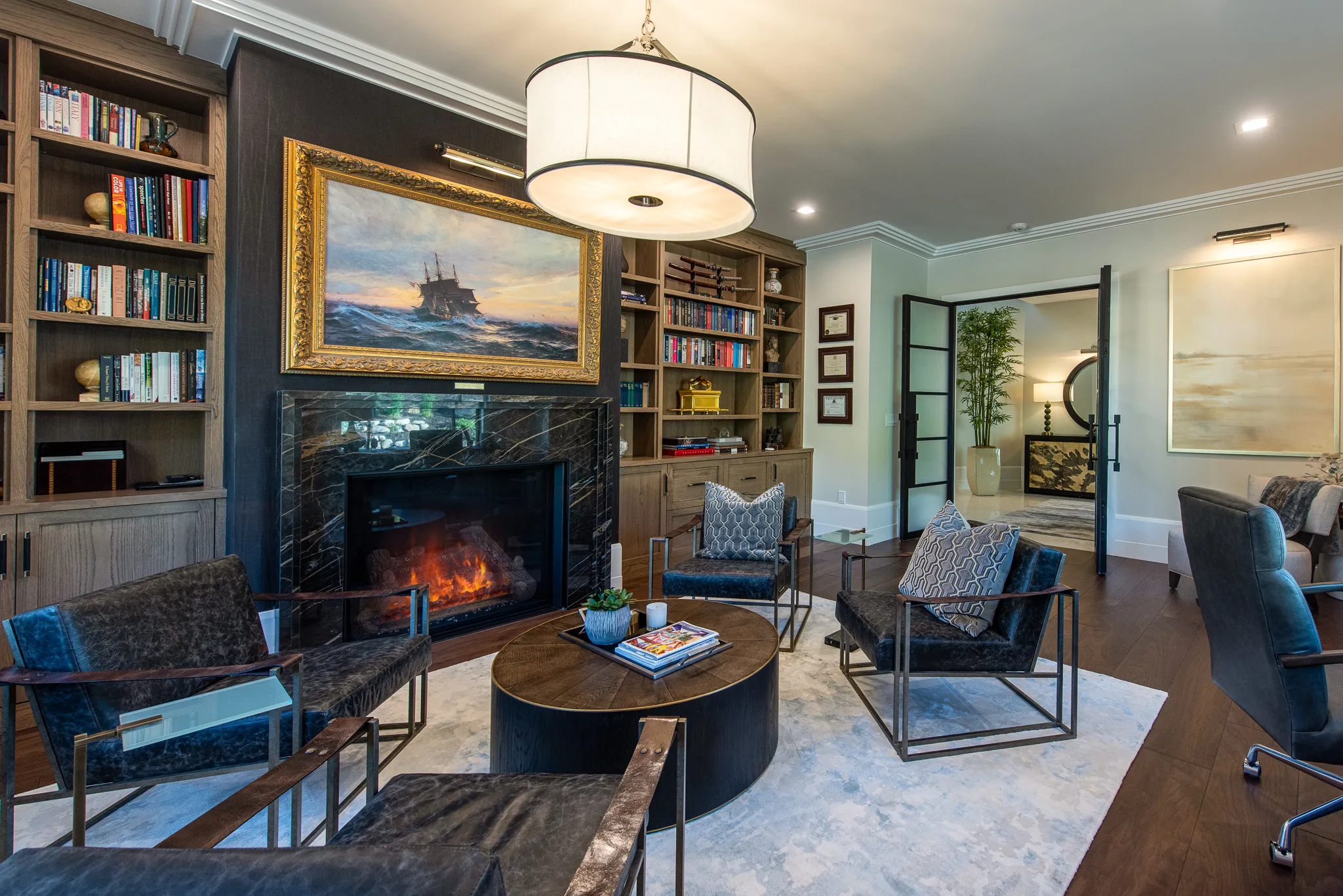 Canyon Estate luxury custom home interior design by Interior Concepts Design House