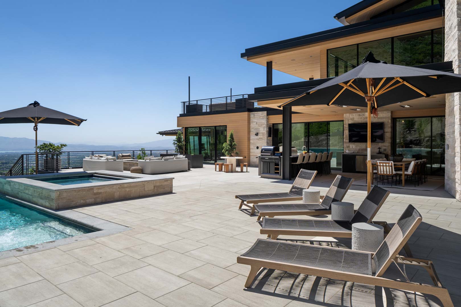 Evergreen Summit modern mountain home interior