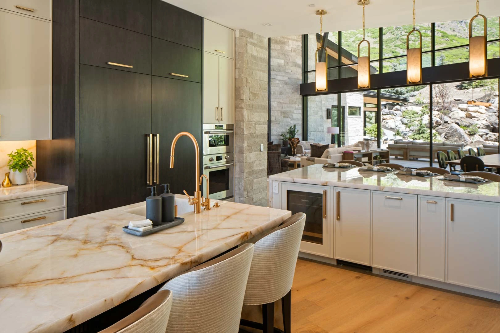 Evergreen Summit custom home interior craftsmanship