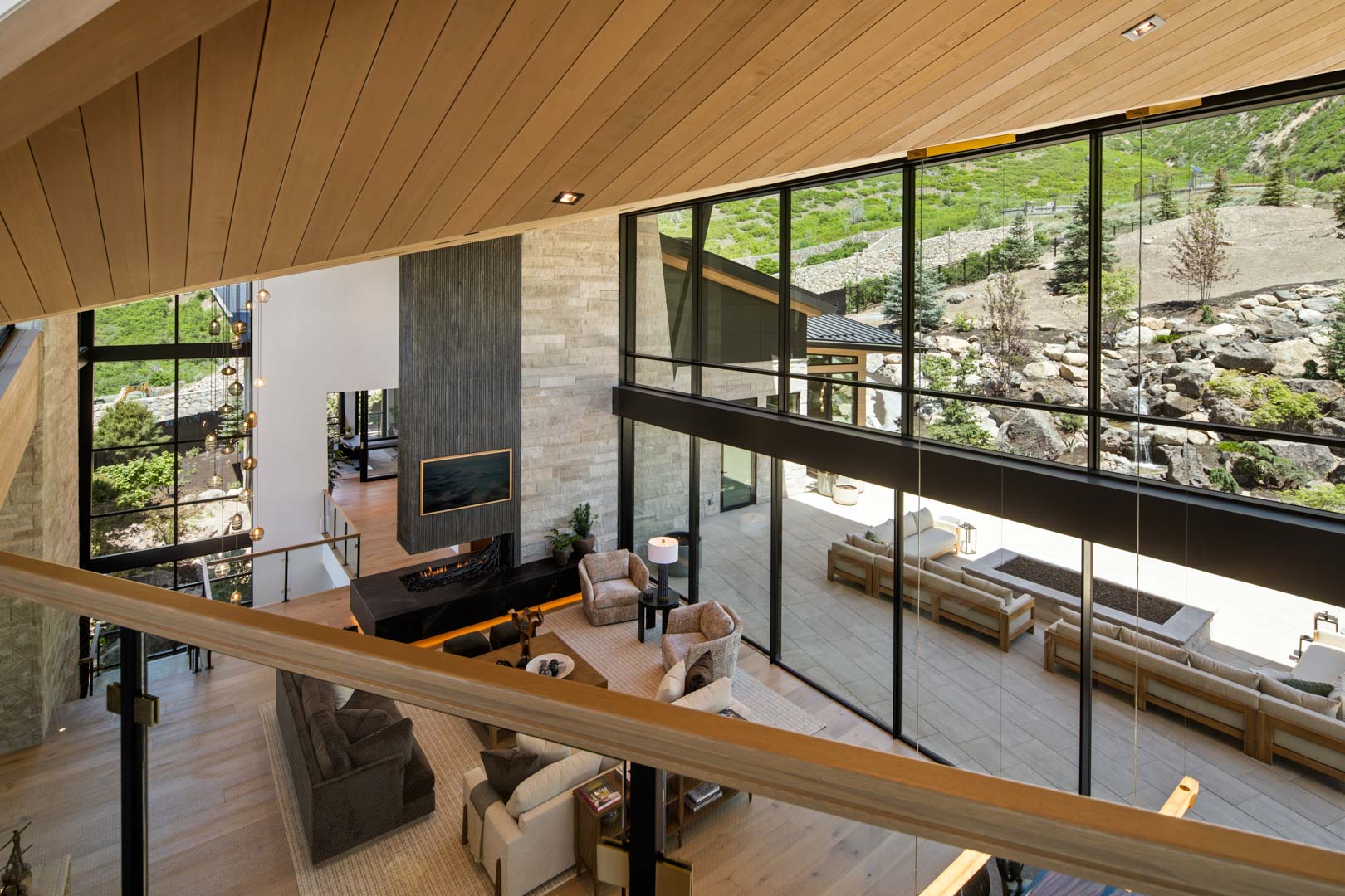 Evergreen Summit luxury interior styling