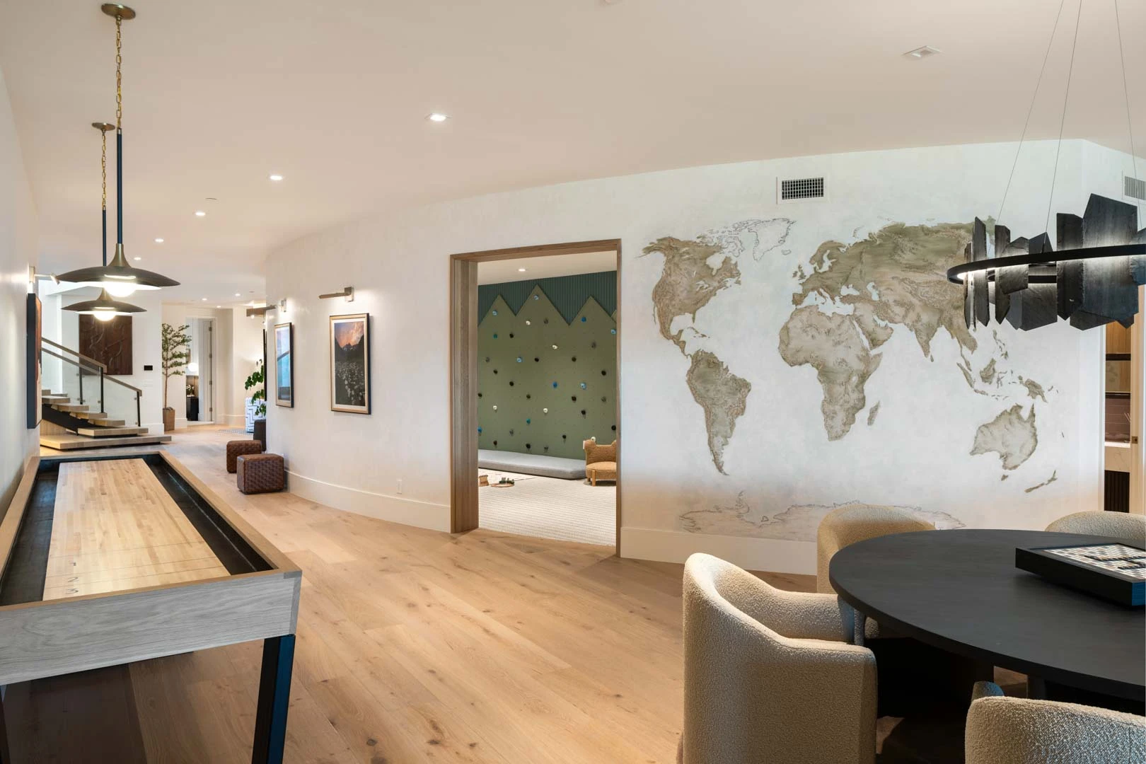 Evergreen Summit modern mountain home interior styling
