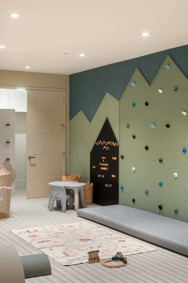 Evergreen Summit custom home interior accent detail