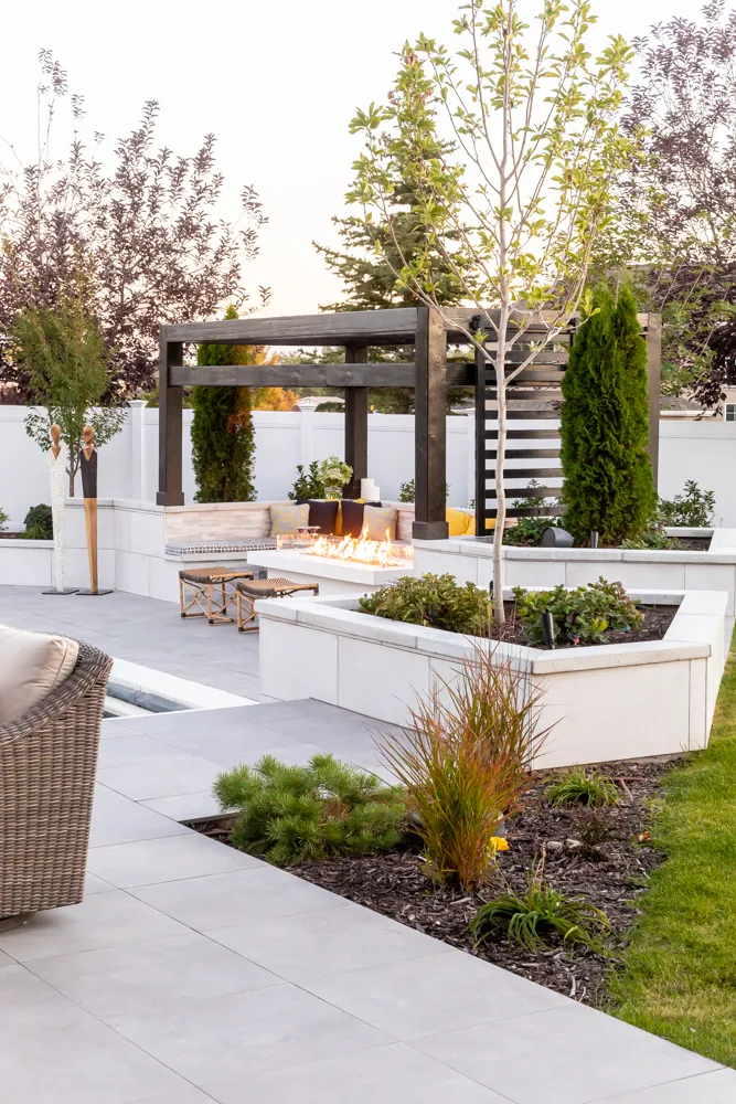 Backyard Paradise custom pool, spa, and outdoor living space designed by Interior Concepts Design House