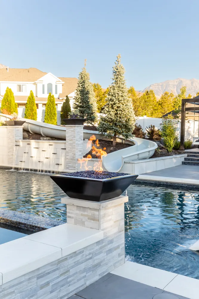 Backyard Paradise luxury pool and outdoor living design by Interior Concepts Design House