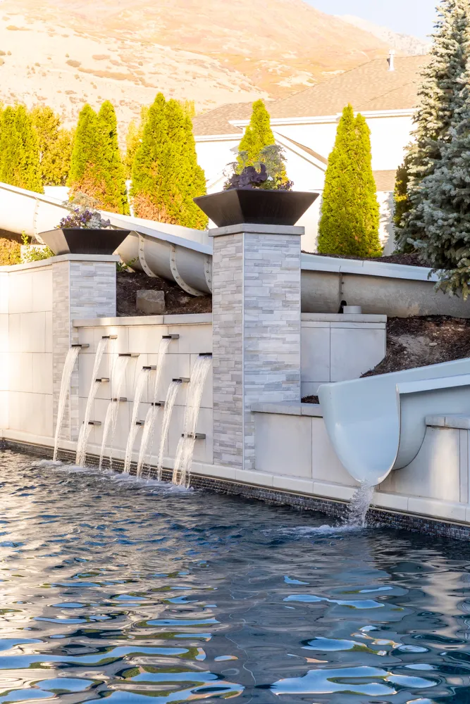Backyard Paradise luxury pool and outdoor living design by Interior Concepts Design House