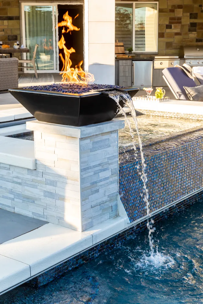 Backyard Paradise luxury pool and outdoor living design by Interior Concepts Design House