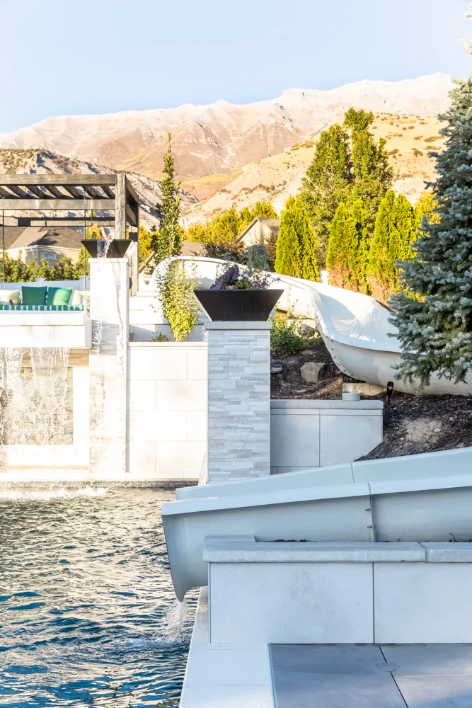 Backyard Paradise luxury pool and outdoor living design by Interior Concepts Design House