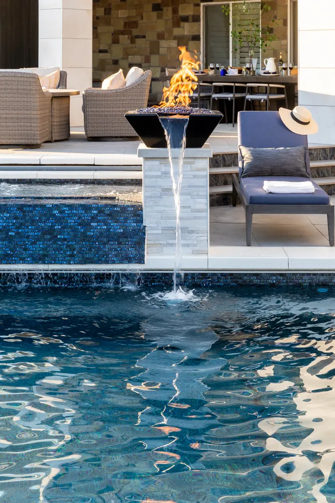 Backyard Paradise luxury pool and outdoor living design by Interior Concepts Design House