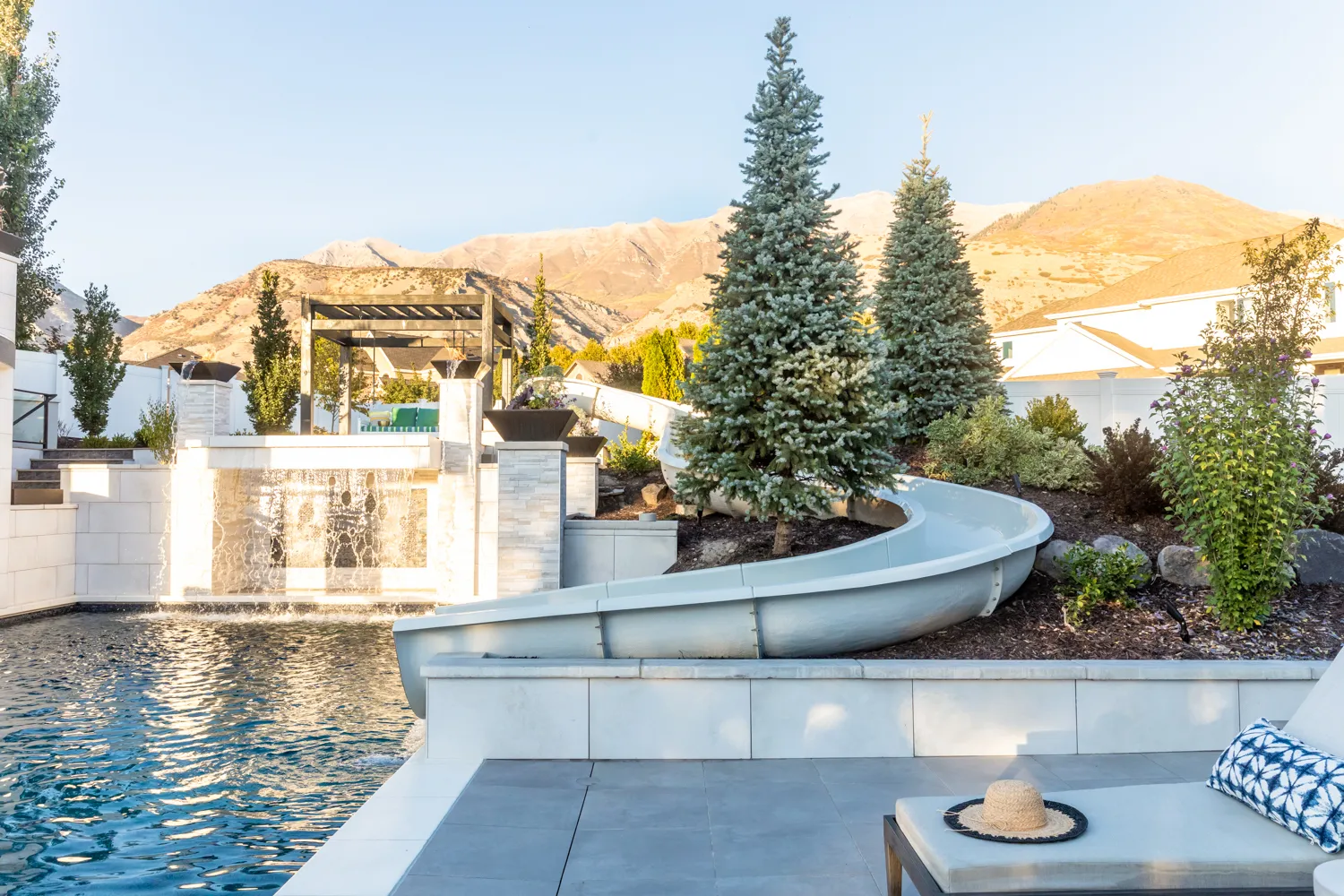 Backyard Paradise luxury pool and outdoor living design by Interior Concepts Design House