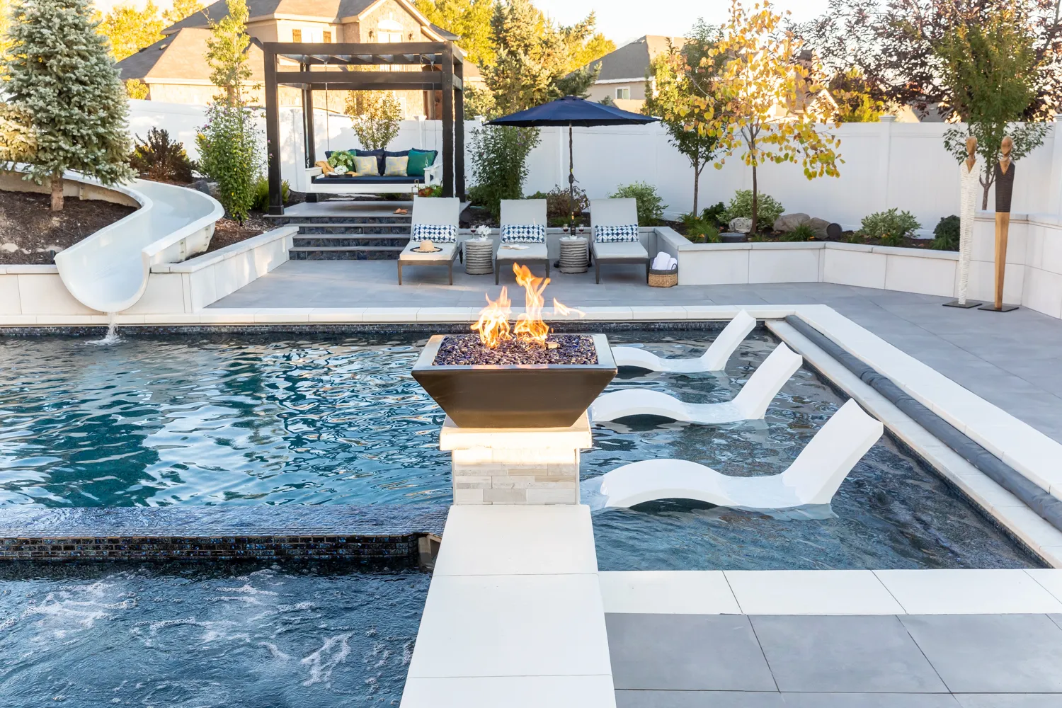 Backyard Paradise luxury pool and outdoor living design by Interior Concepts Design House