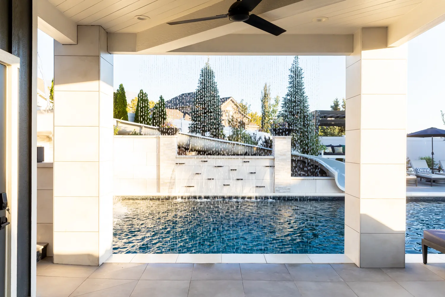 Backyard Paradise luxury pool and outdoor living design by Interior Concepts Design House