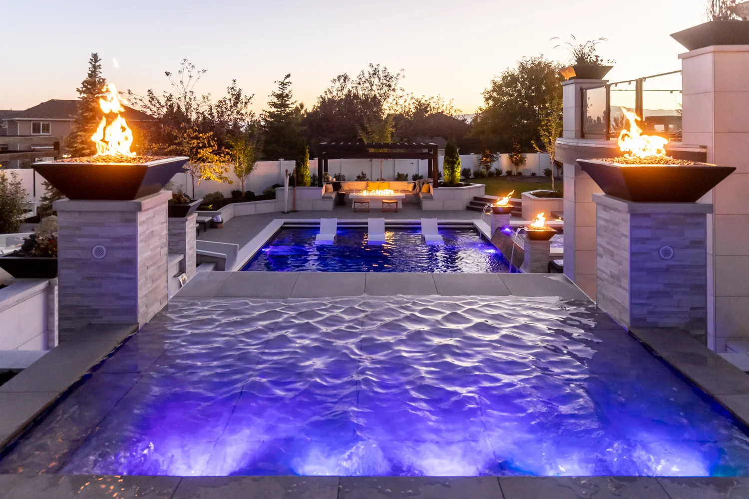 Backyard Paradise luxury pool and outdoor living design by Interior Concepts Design House
