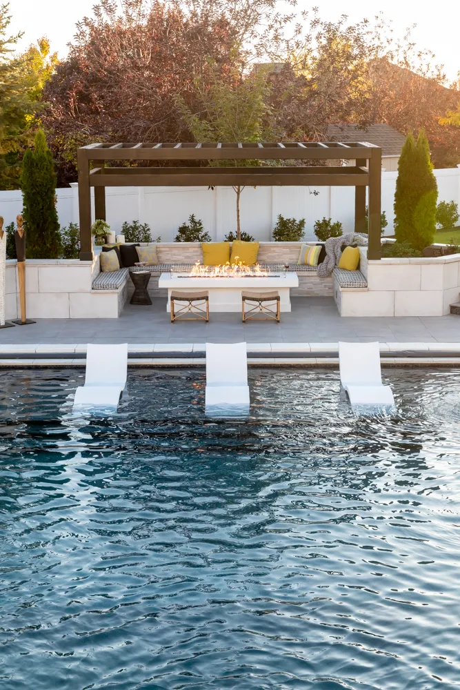 Backyard Paradise luxury pool and outdoor living design by Interior Concepts Design House