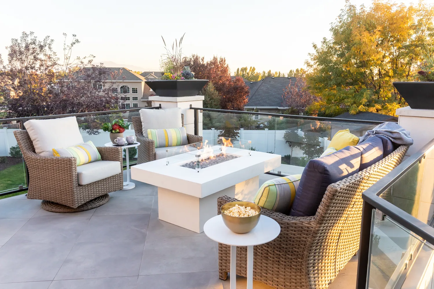 Backyard Paradise custom pool, spa, and outdoor living space designed by Interior Concepts Design House