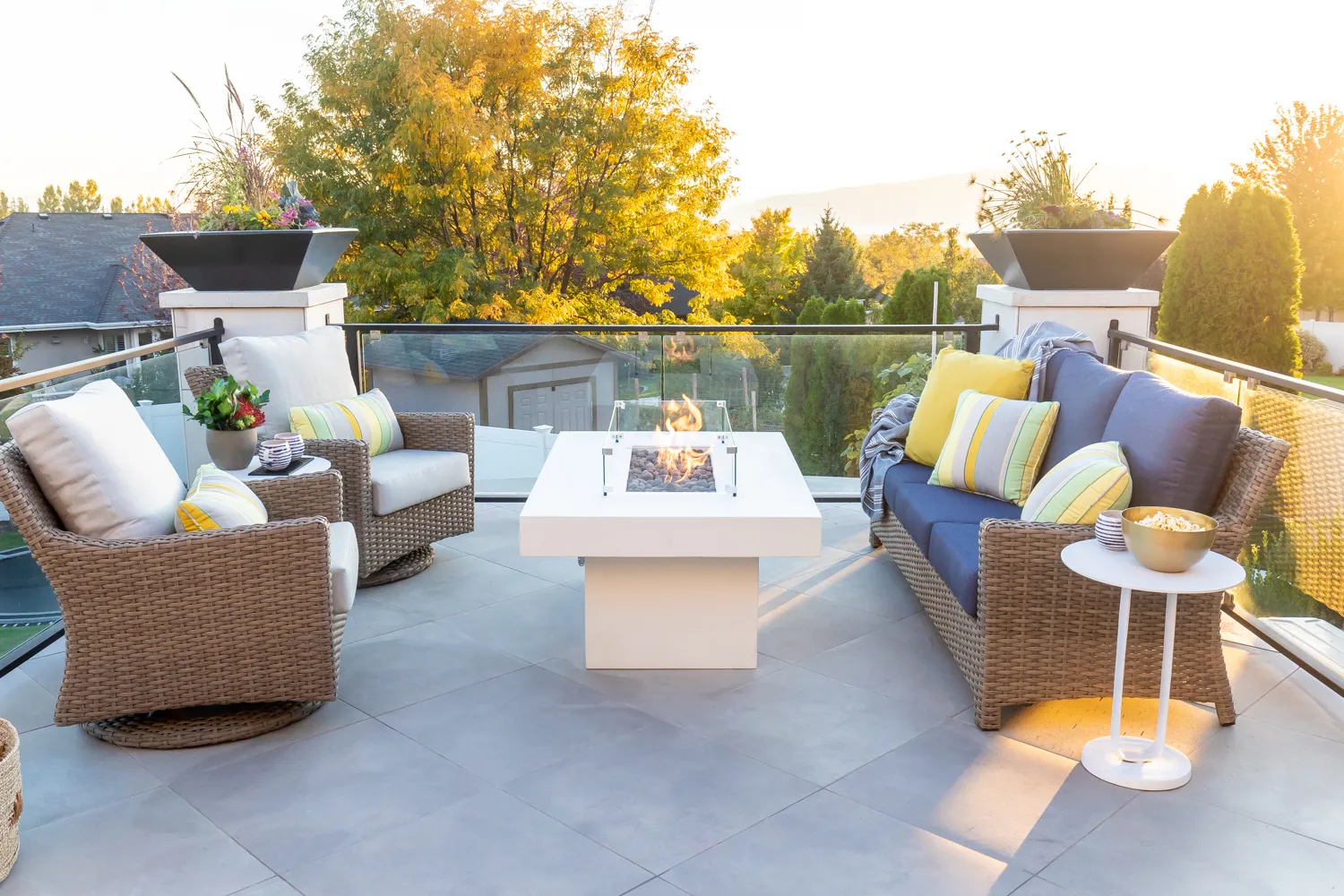 Backyard Paradise custom pool, spa, and outdoor living space designed by Interior Concepts Design House