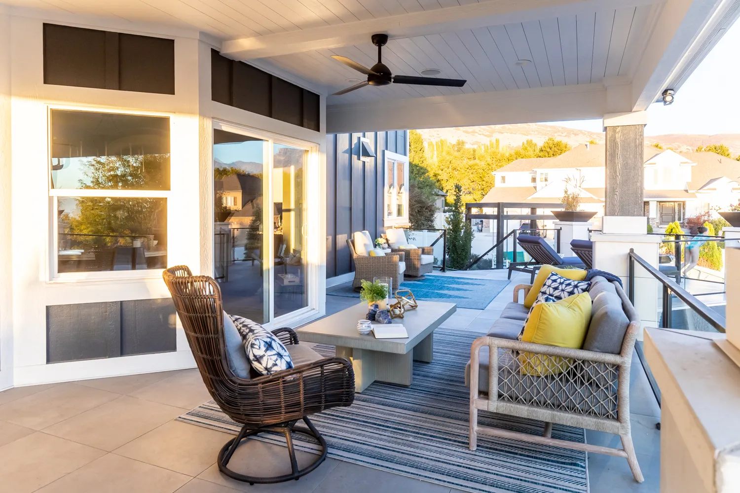 Backyard Paradise custom pool, spa, and outdoor living space designed by Interior Concepts Design House