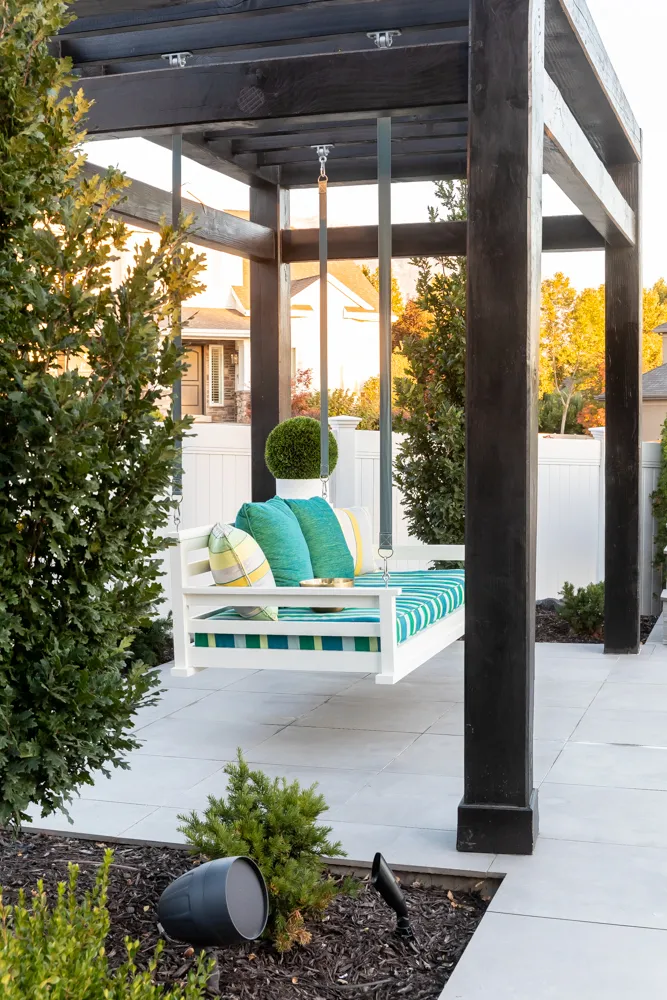 Backyard Paradise custom pool, spa, and outdoor living space designed by Interior Concepts Design House