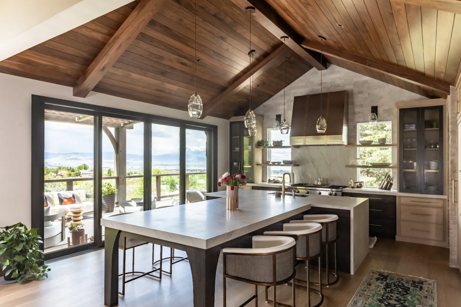 Hidden View luxury custom home interior design by Interior Concepts Design House