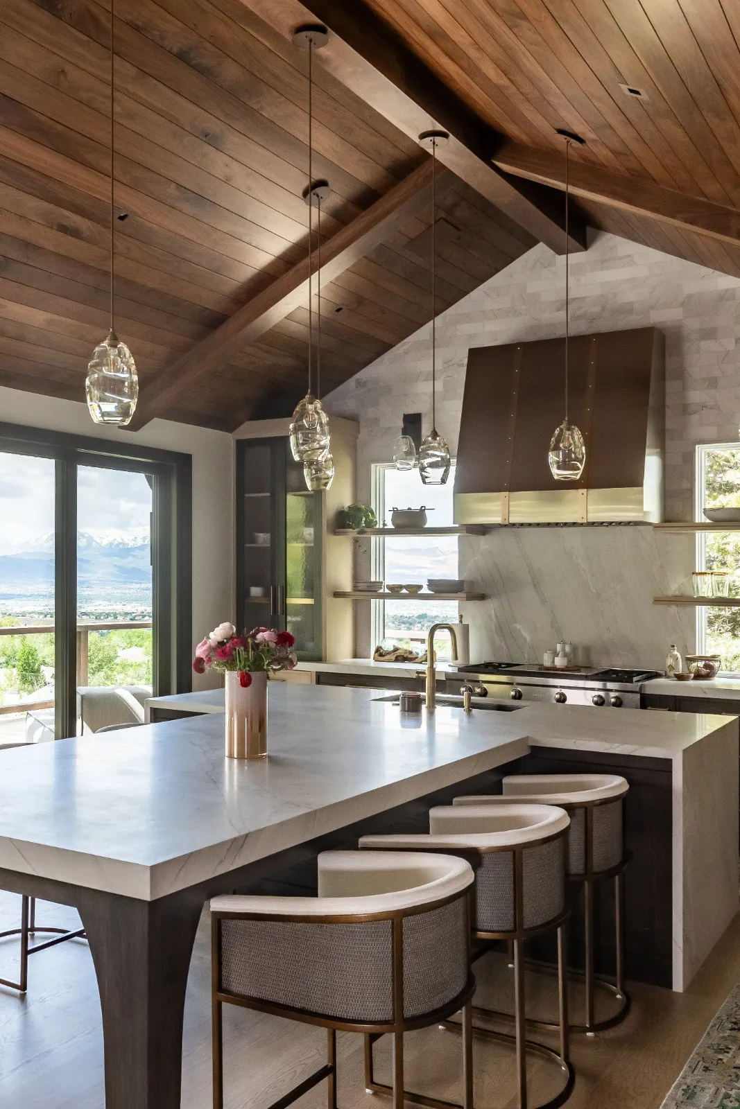 Hidden View luxury custom home interior design by Interior Concepts Design House