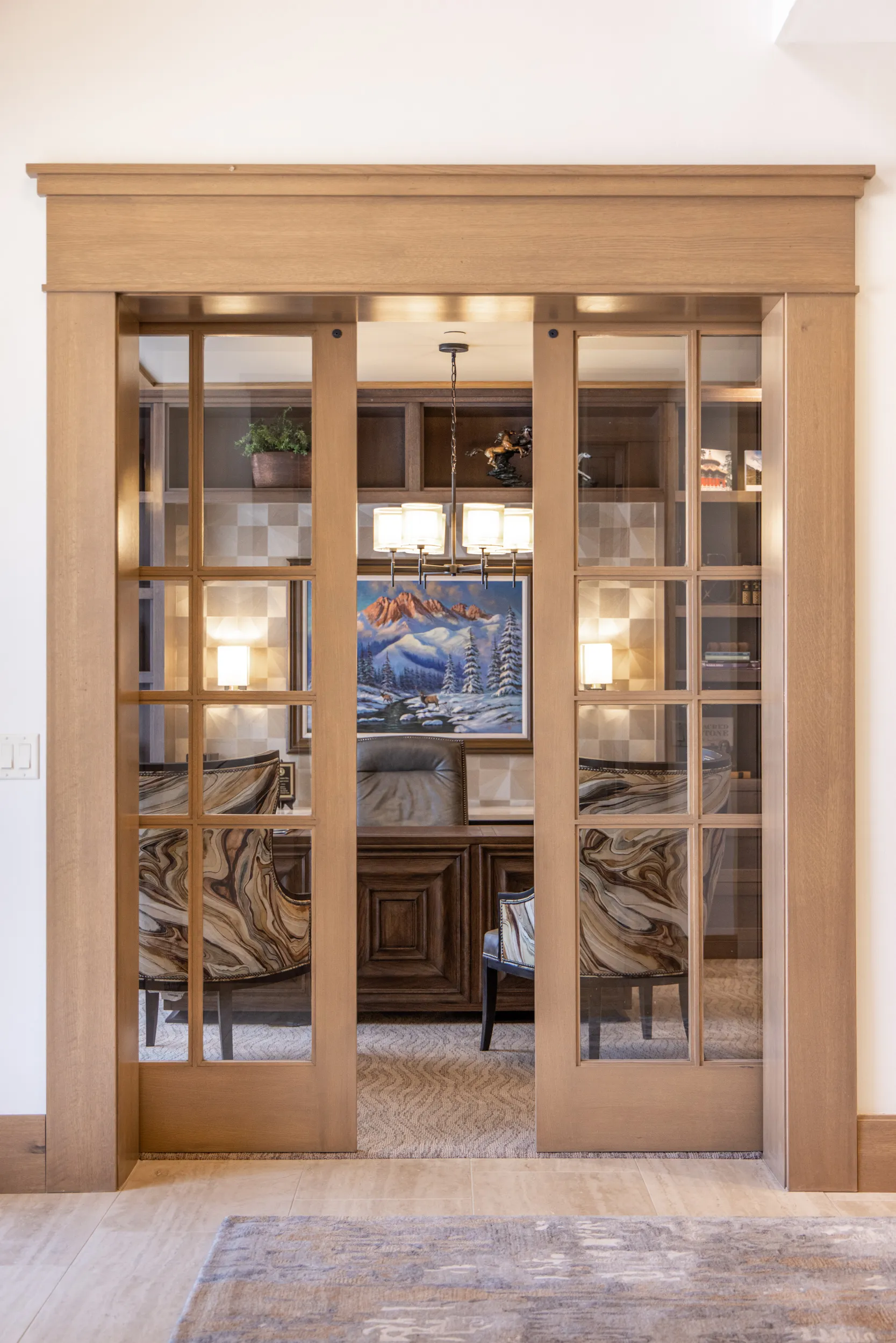 Mountain View luxury custom home interior design by Interior Concepts Design House
