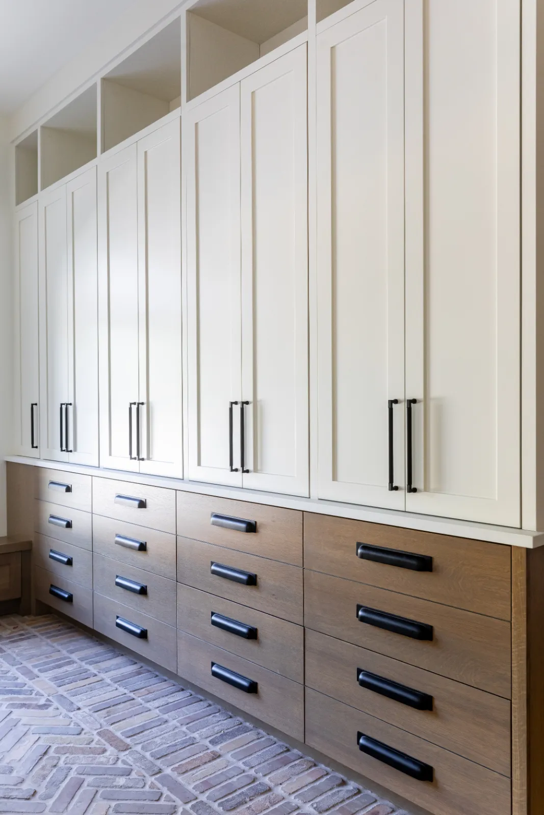 Nordic Sentiment custom bathroom tile and fixture selection by Interior Concepts Design House