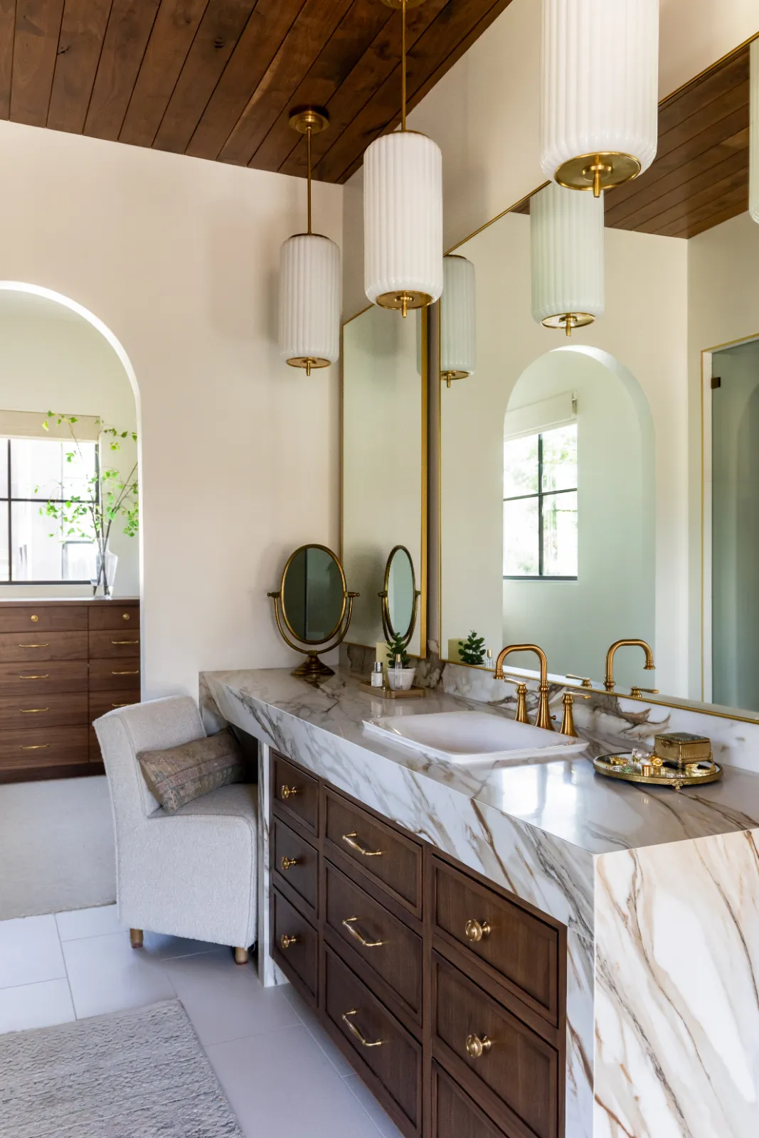 Nordic Sentiment modern custom home interior by Interior Concepts Design House