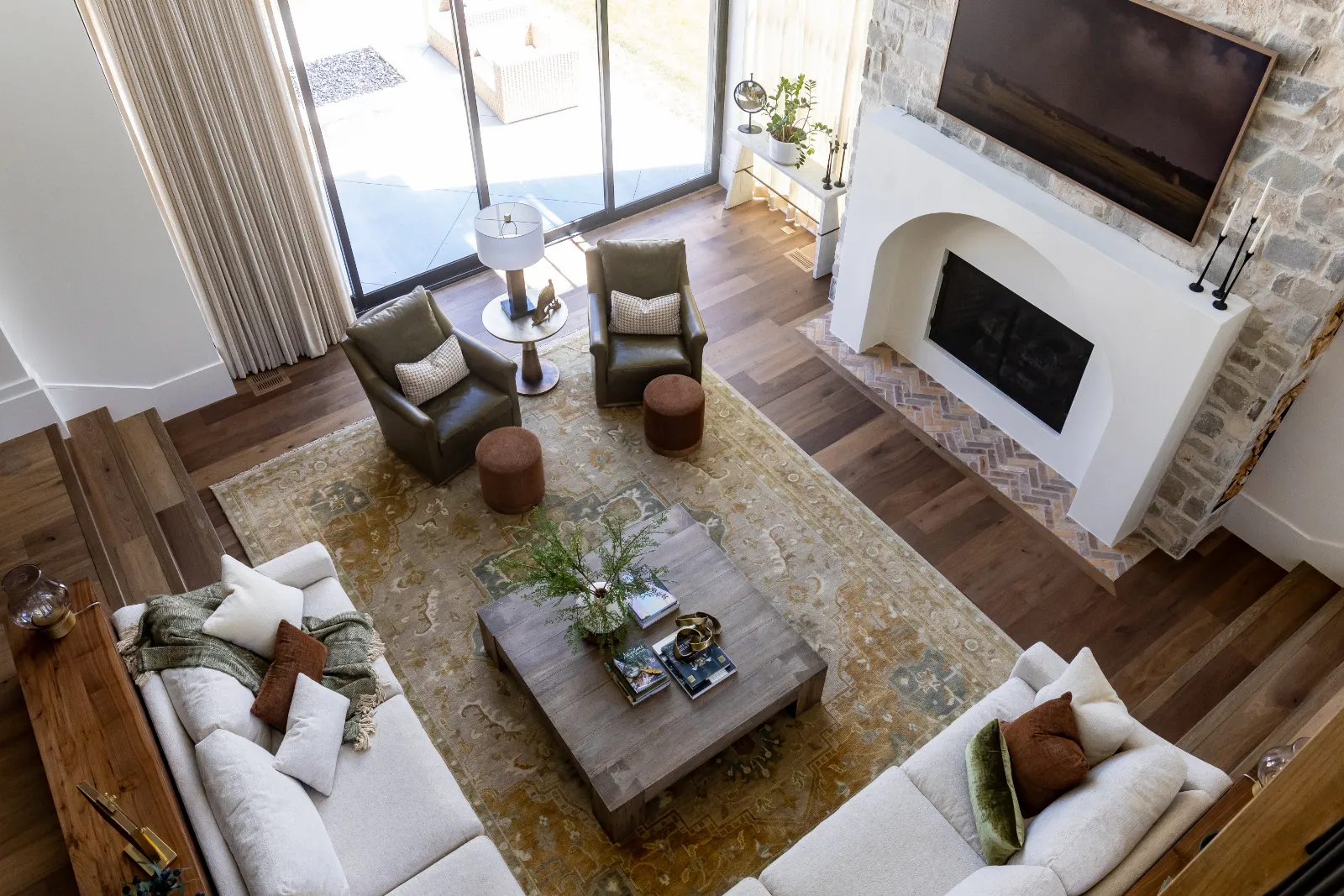 Nordic Sentiment living space interior styling by Interior Concepts Design House
