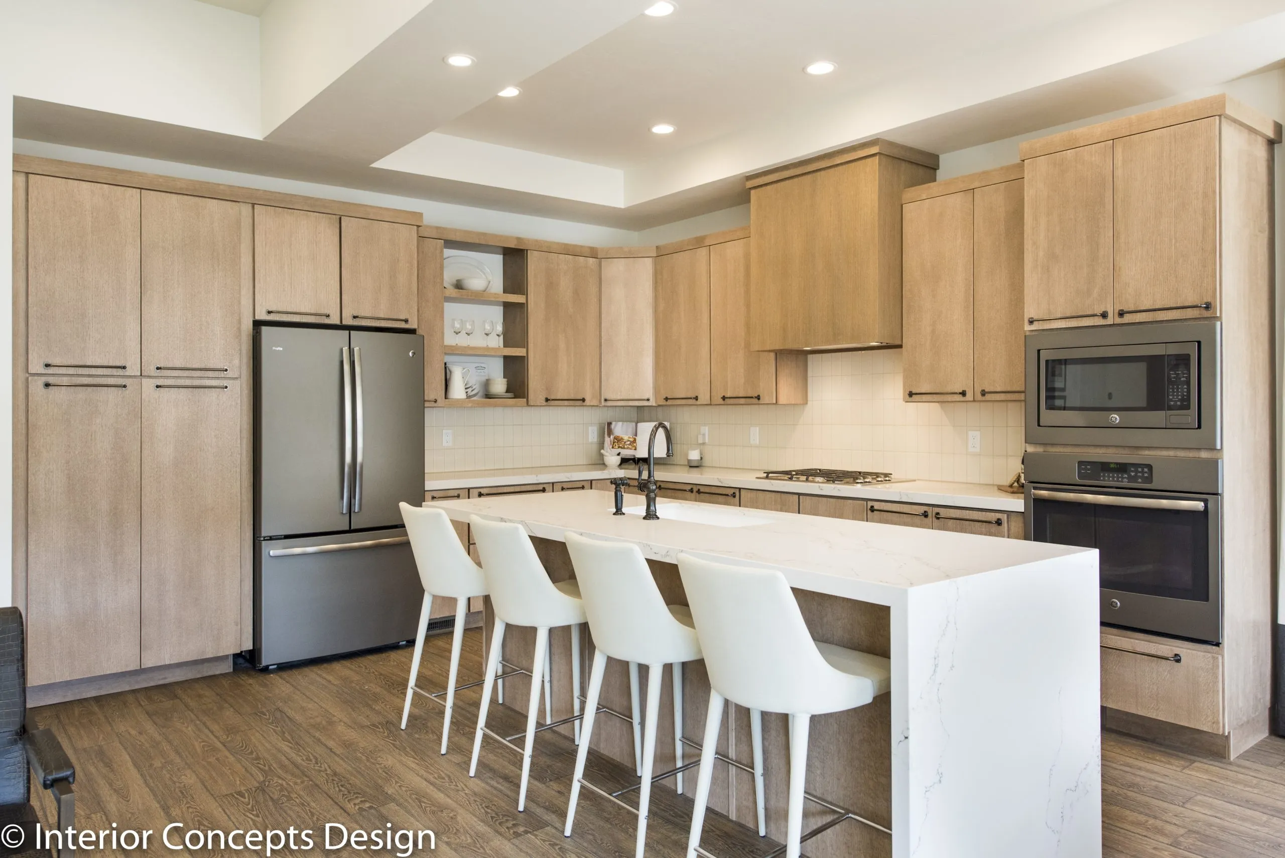Sequoia luxury custom home interior design by Interior Concepts Design House