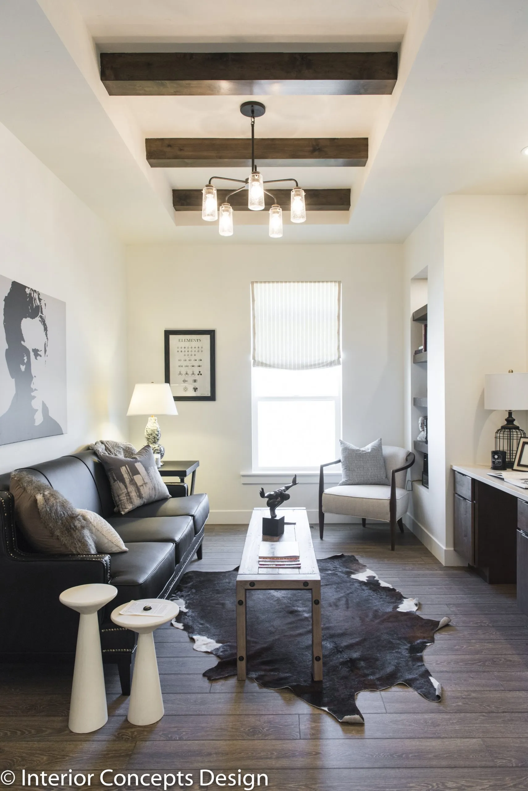 Sequoia luxury custom home interior design by Interior Concepts Design House
