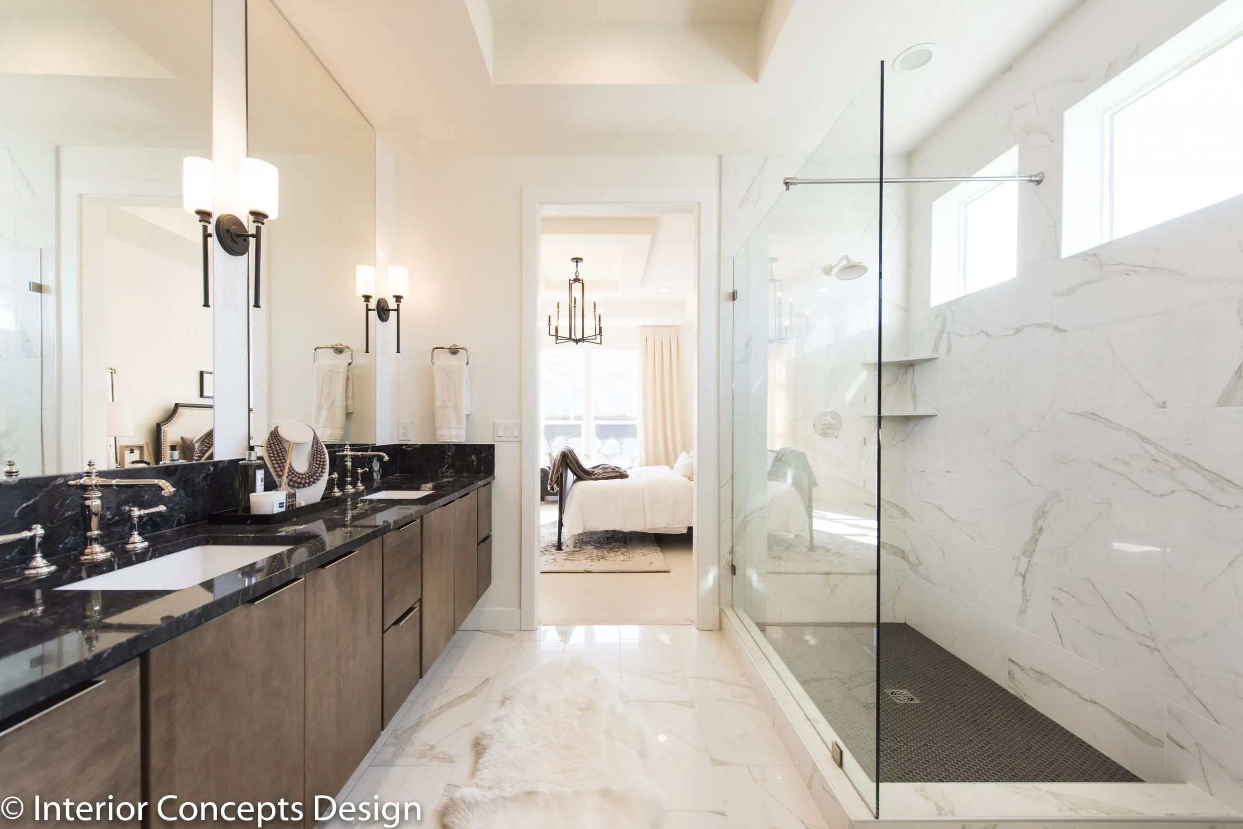 Sequoia luxury custom home interior design by Interior Concepts Design House