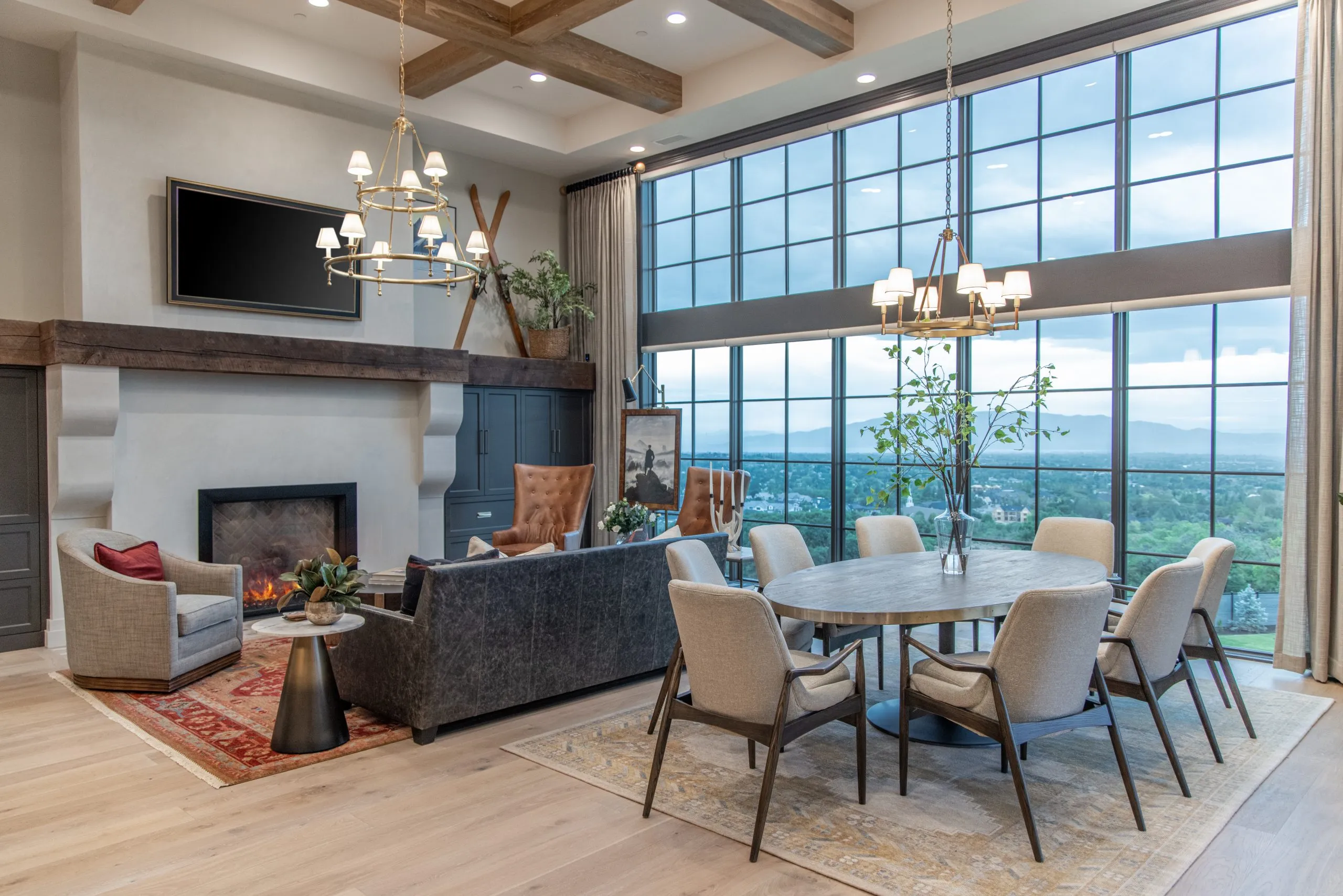 The Moritz luxury custom home interior design by Interior Concepts Design House