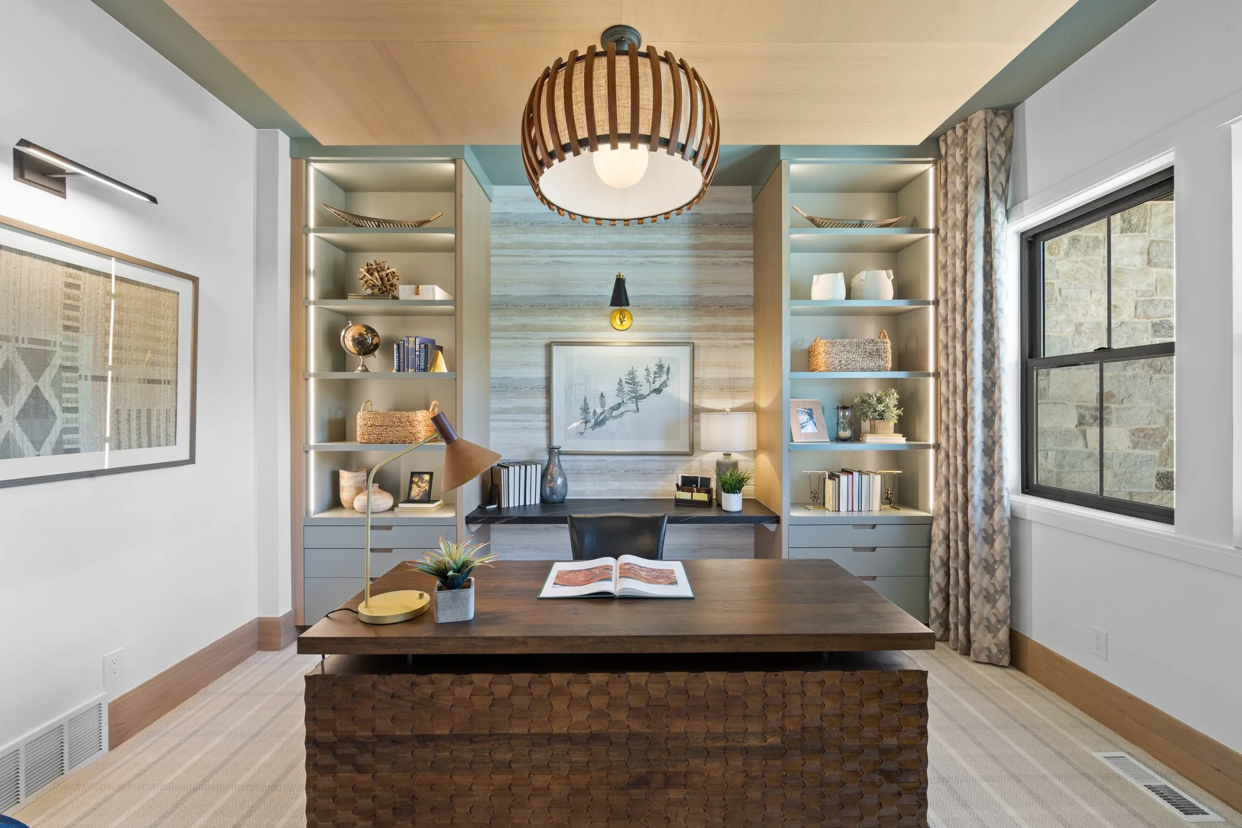 Twin Hollow luxury custom home interior design by Interior Concepts Design House