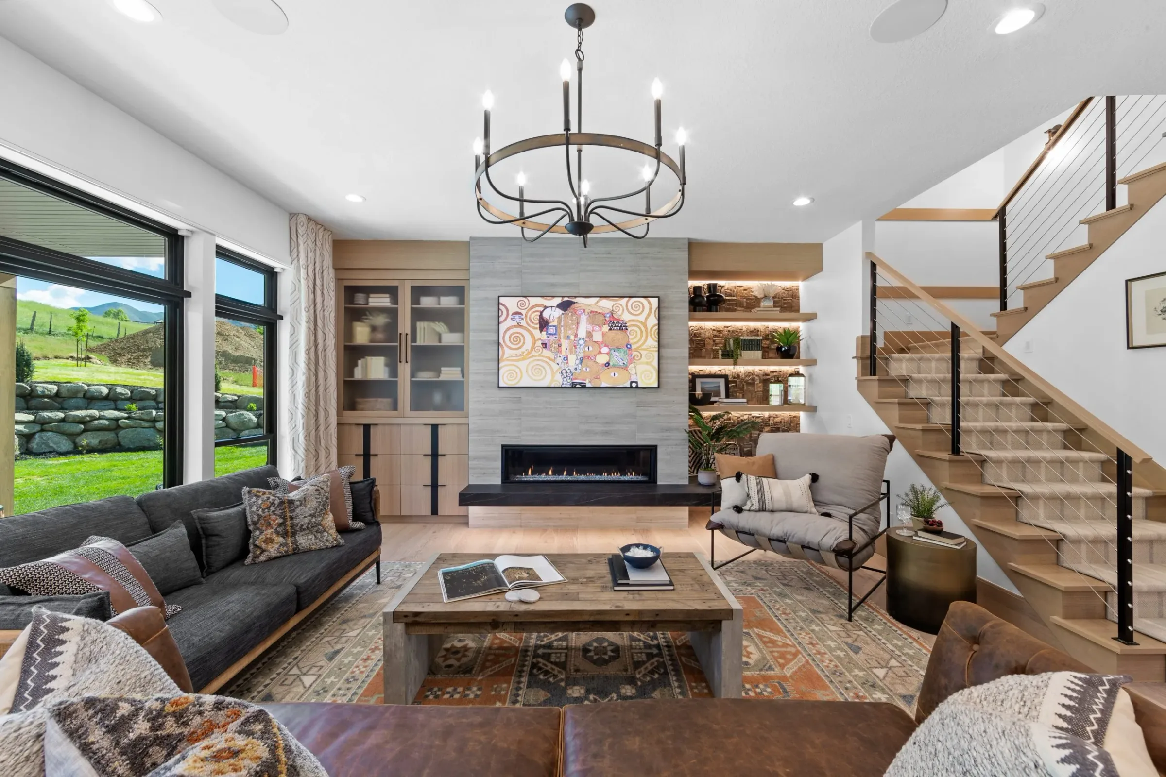 Twin Hollow luxury custom home interior design by Interior Concepts Design House