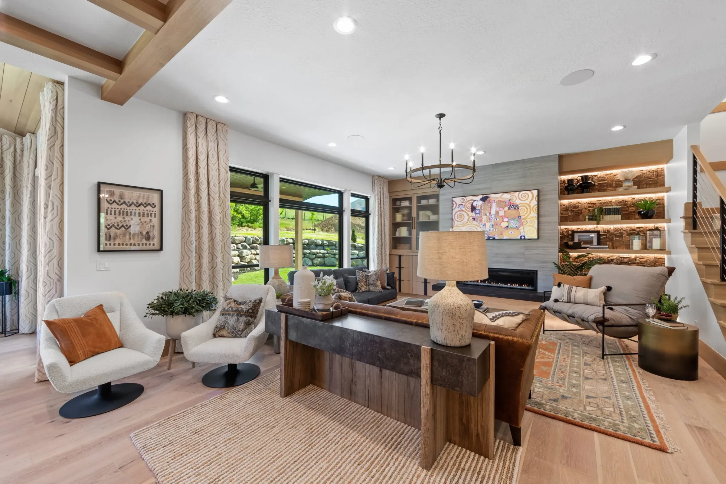 Twin Hollow luxury custom home interior design by Interior Concepts Design House