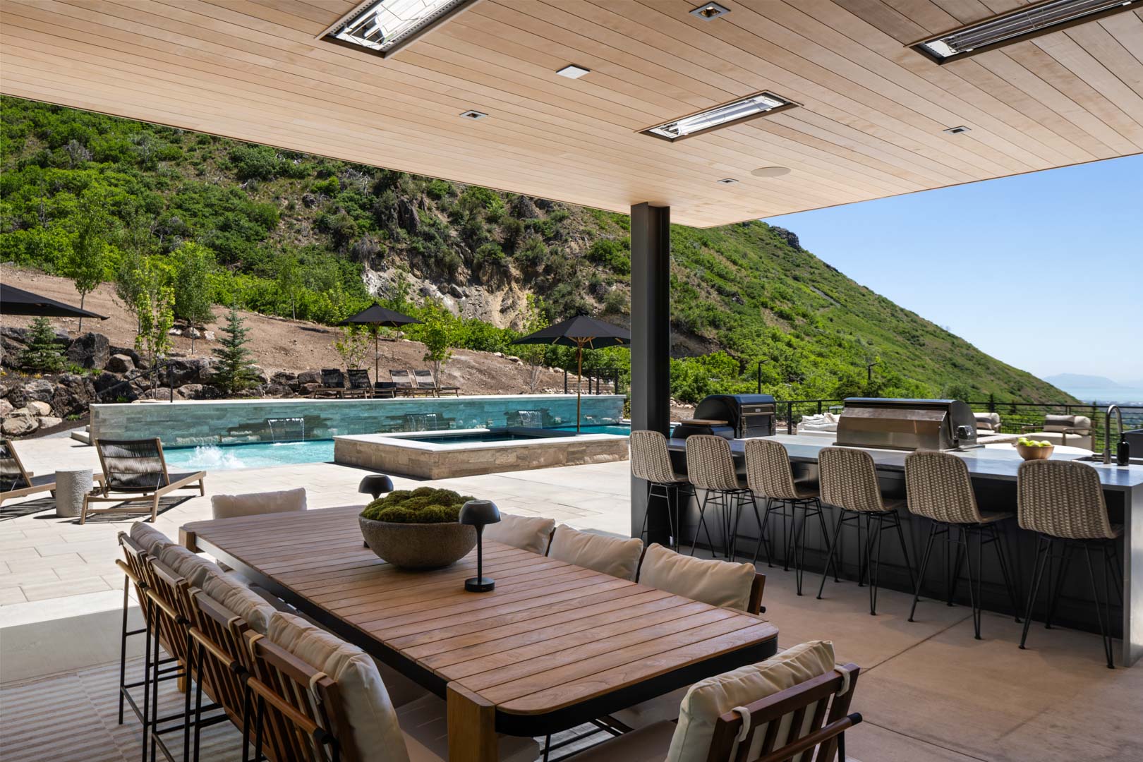 Evergreen Summit custom bathroom and tile design