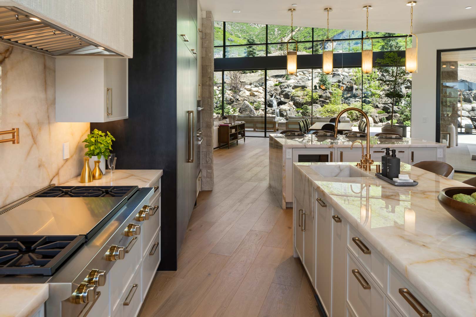 Evergreen Summit custom home cabinetry and millwork