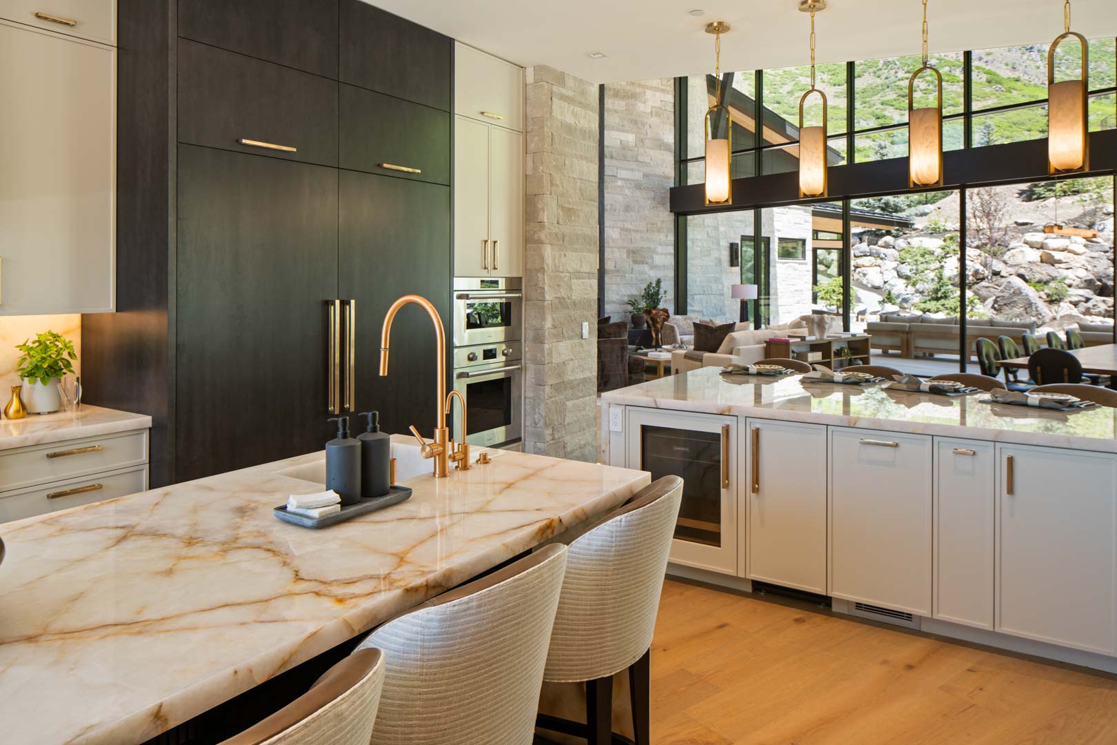 Evergreen Summit custom home interior craftsmanship