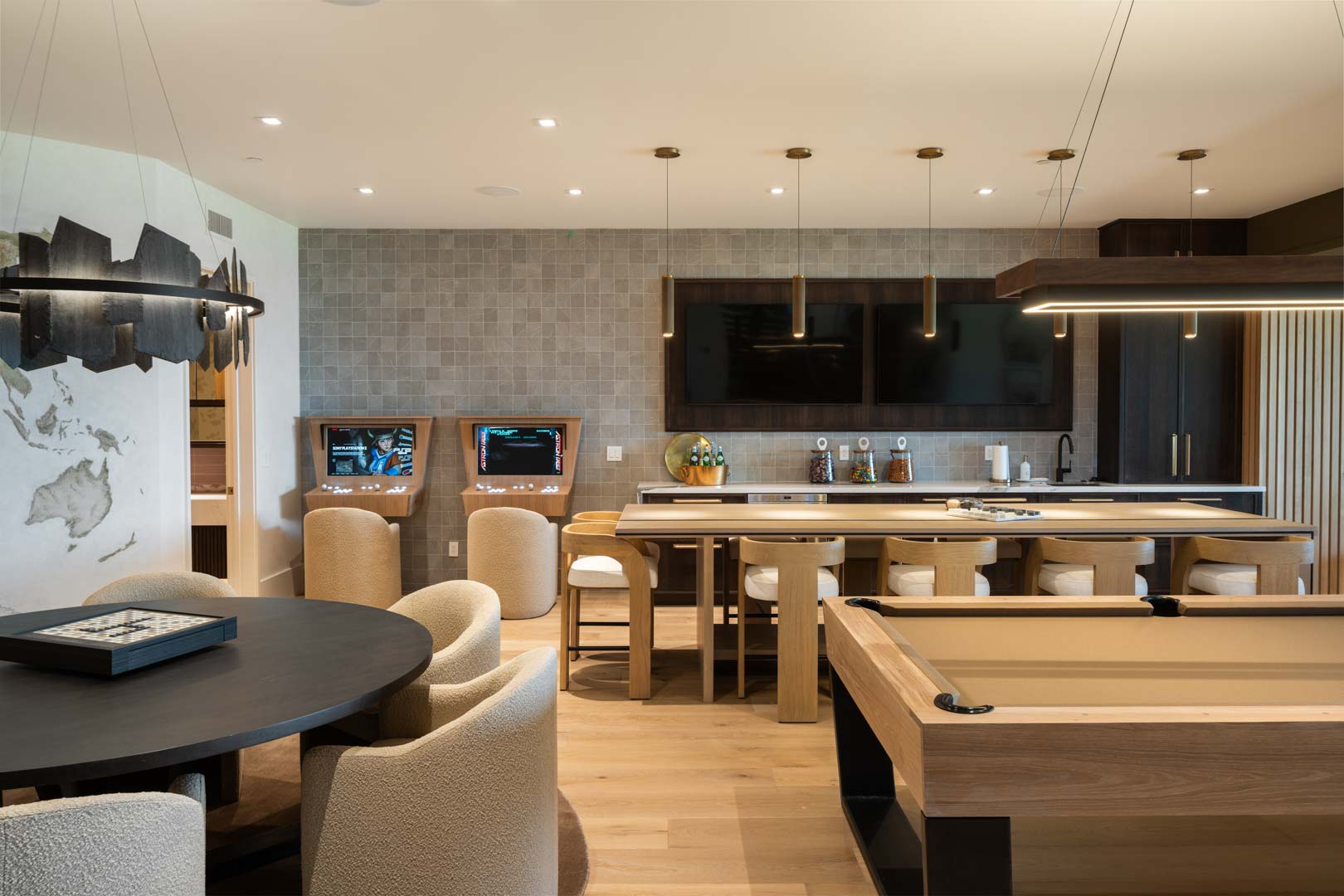 Evergreen Summit luxury kitchen and dining design