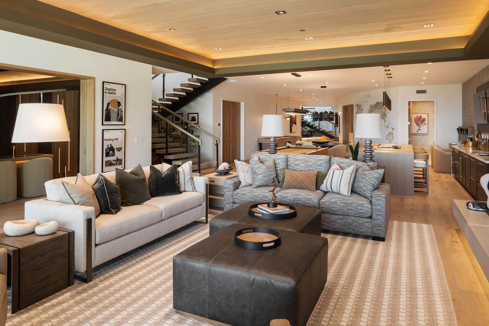 Evergreen Summit luxury bedroom and interior styling