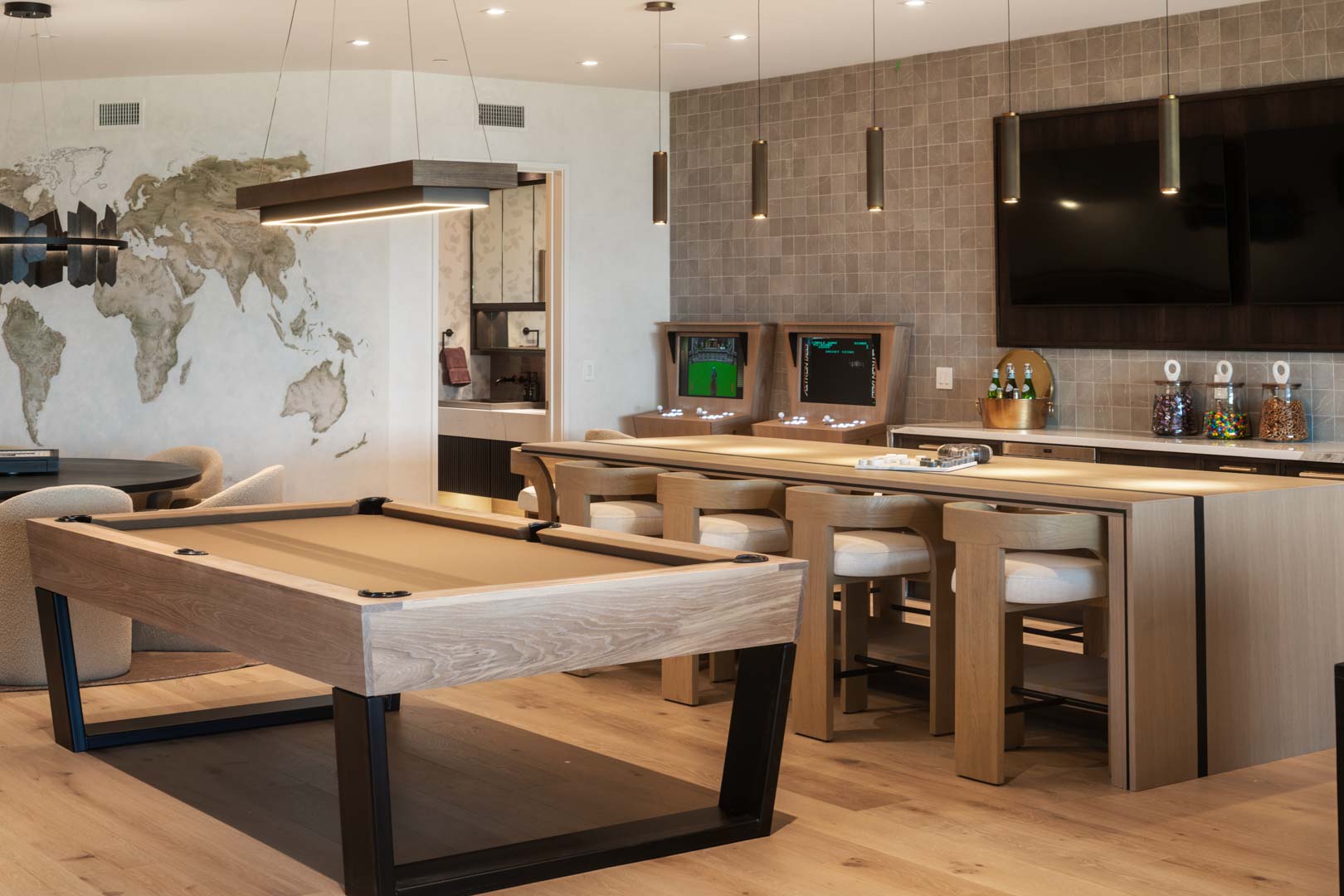 Evergreen Summit custom home bathroom design