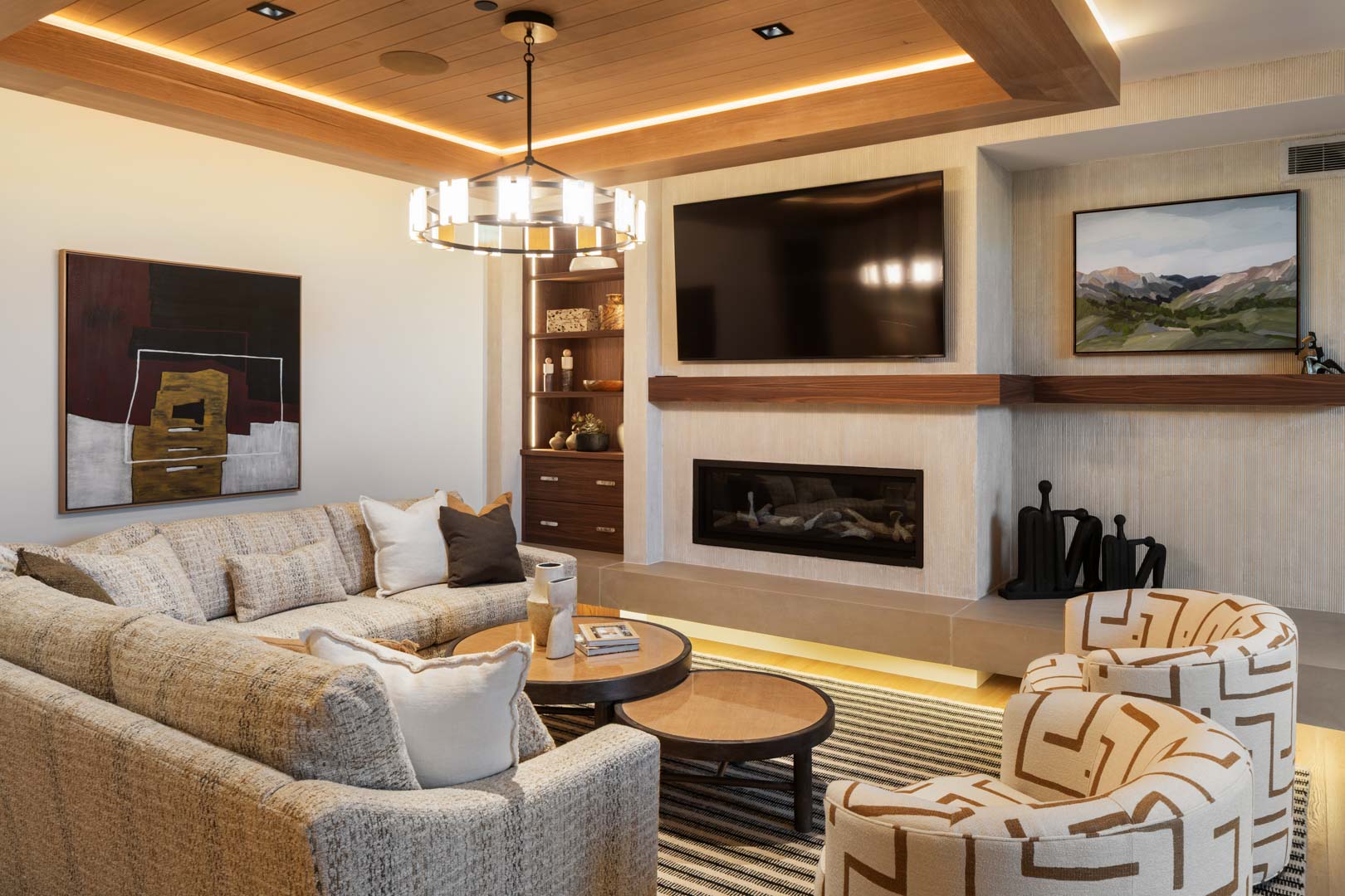 Evergreen Summit modern home design details